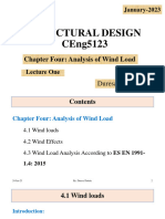 Chapter-4 - Analysis of Wind Load Lecture-One