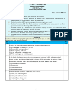 Practice Paper Pre Board X Science 2023-24