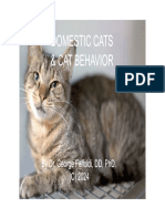 2024 - George Felfoldi (eBook-Animals) Domestic Cat and Cat Behoviour, 318 Pages