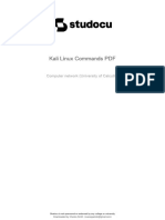 Kali Linux Commands PDF