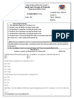 Worksheet CG Term-Ii