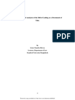 A - Discussion - and - Analysis - of - The - Bill - of Lading