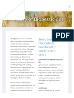 History of Biopesticides