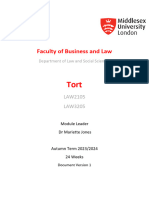 Module Handbook Tort LLB