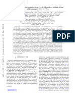 2024 Arxiv Magnetism and Spin Dynamics of An S 3:2 Frustrated Trillium Lattice Antiferromagnet K2CrTi (PO4) 3