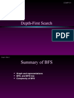 Depth-First Search: COMP171