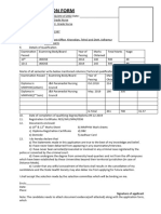 Application Form