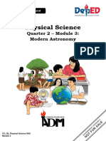 Physicalscience q2 Mod3 Modernastronomy v2