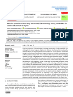 Adoption Potentials of Urea Deep Placement (UDP) Technology Among Smallholder Rice Farmers in Kano State of Nigeria