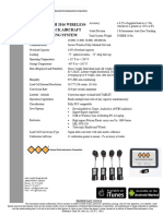 Brainweigh 2016 Wireless Load Cell Spec Sheet