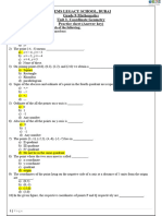 Unit 3-Coordinate Geometry (Practice Sheet) - AK