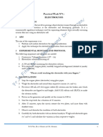 PW1 Electrolysis