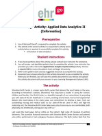 Applied Data Analytics II (Informatics) IK1024.3