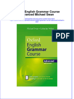 Oxford English Grammar Course Advanced Michael Swan Full Chapter PDF