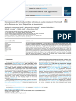 Determinants of Trust and Purchase Intention in Social Commerce - Perceived Price Fairness and Trust Disposition As Moderators