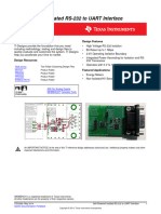 Self-Powered Isolated RS-232 to UART Interface