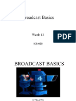 Video Broadcast Basics