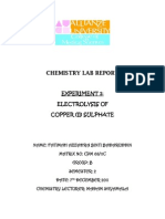 Chemistry Lab Report 1