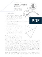 Basic Geometrical Room Acoustics