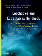 Leachables and Extractables Handbook: Safety Evaluation, Qualification, and Best Practices Applied to Inhalation Drug Products