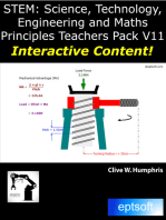 Stem: Science, Technology, Engineering and Maths Principles Teachers Pack V11