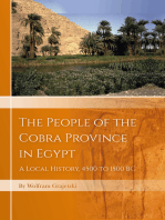 The People of the Cobra Province in Egypt: A Local History, 4500 to 1500 BC