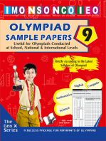 Olympiad Sample Paper 9: Useful for Olympiad conducted at School, National & International levels