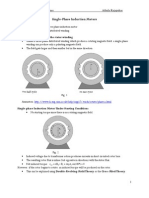 Single-Phase Induction Motors: Construction