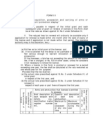 Gun Licence Format