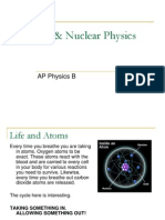 AP Physics B - Atomic and Nuclear Physics