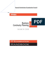 FFIEC ITBooklet BusinessContinuityPlanning