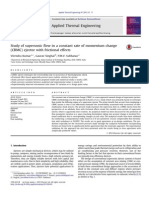 Study of Supersonic Flow in A Constant Rate of Momentum Change PDF