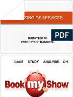 Case Study On Bookmyshow - Com For Service Perspective