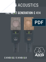 The Ne T Generation C 414: C 414B-LS / C 414B - LII