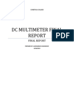 Multimeter Report