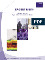 Irm Emergent Risks