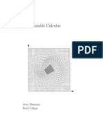 Reed Multivariable Calculus