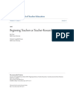 Beginning Teachers As Teacher-Researchers