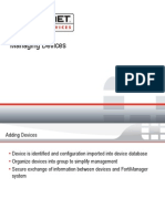 241 - FortiManager - Managing Devices PDF