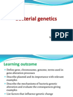 Bacterial Genetics PDF