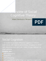 Overview of Social Cognitive Theory