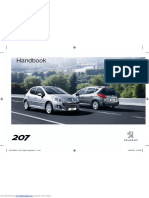 Peugeot 207 Manual