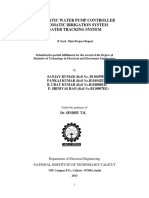 Automatic Water Pump Controller