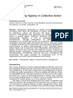 Understanding Agency in Collective Action PDF