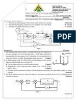 2016-1 Advanced Automatic Control Final Exam PDF