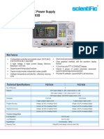 Programmable 3 Channel Power Supply 526