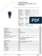 Sensor Xx930a3a2m12 Hoja de Datos