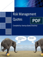 Risk Management Quotes Ebook