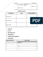 Approval Block Approvals Title Signature/Date