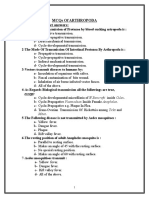 Mcqs of Arthropoda